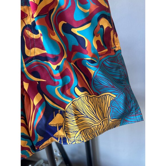Agua Bendita x Tropic of C Swim Trunks Multicolor Boys Size 4 - Picture 3 of 7